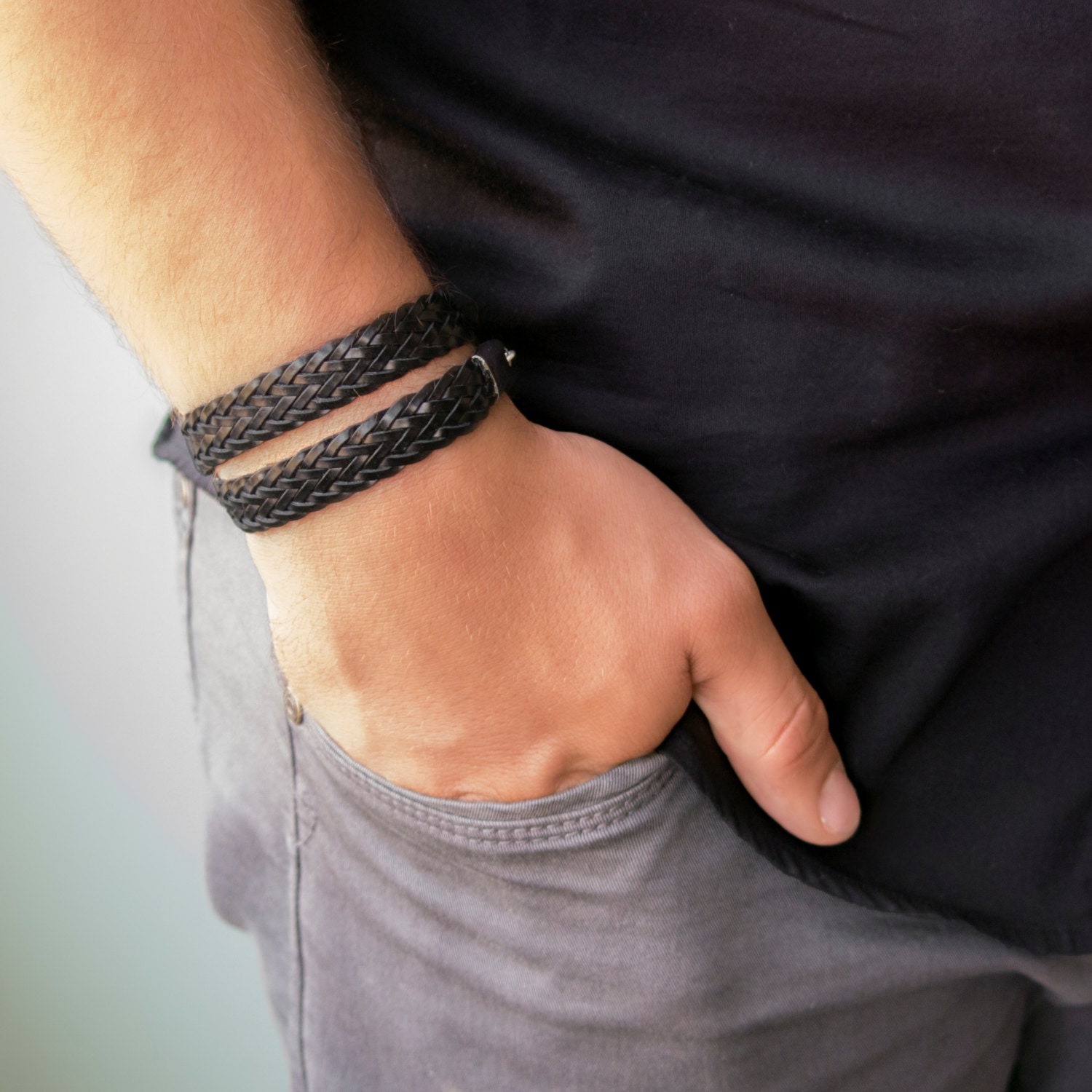 Men's Bracelet Men's Vegan Bracelet Men's Etsy