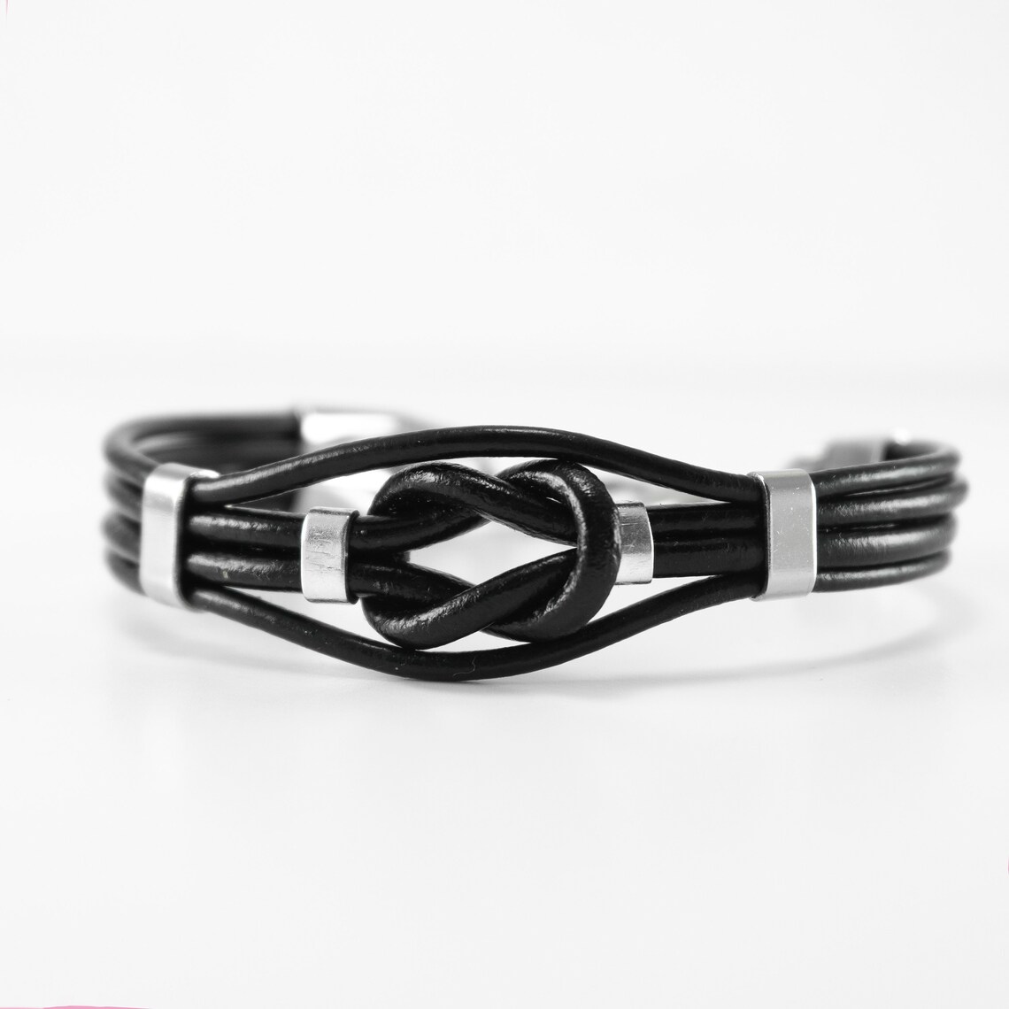 Men's Bracelet Men's Leather Bracelet Men's Etsy