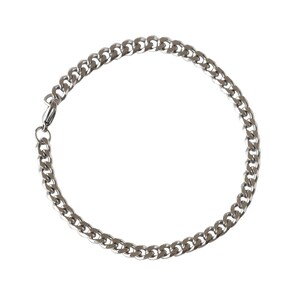 Men Stainless steel Bracelet, Men Silver Bracelet Thin, Cuban Link Silver Bracelet, Cuban Chain Bracelet, Silver Bracelet Minimal, (Oryan)