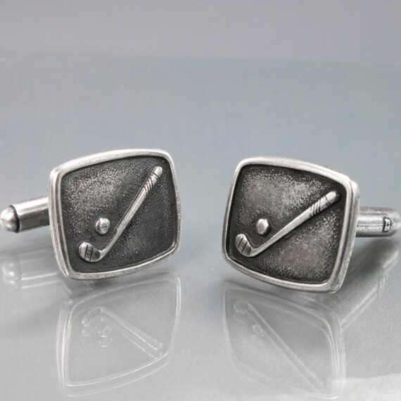 Men's Cufflinks Golf Cufflinks Grooms Cufflinks Etsy