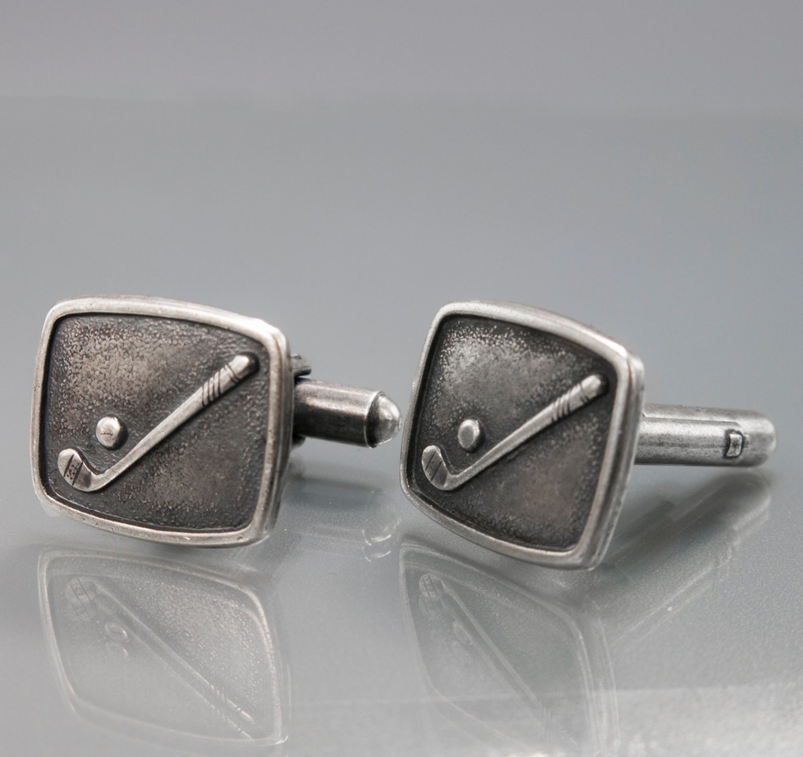 Men's Cufflinks Golf Cufflinks Grooms Cufflinks Etsy