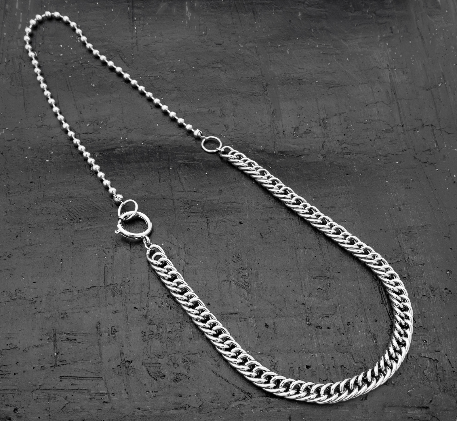 Men's Necklace Men's Silver Necklace Men's Etsy