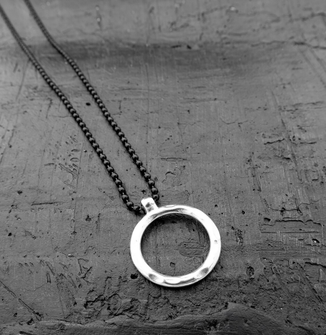 Circle necklace men Clearance