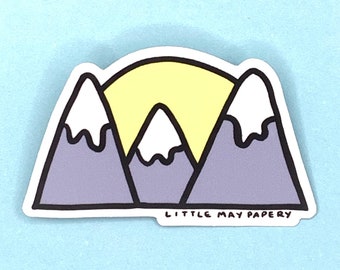 Rocky Mountain vinyl sticker / / Wandelen Sticker / / schattige sticker / / rocky mountain sticker