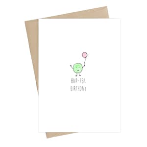 Carte d'anniversaire/carte d'anniversaire originale à pois//carte d'anniversaire drôle//carte de jeu de mots