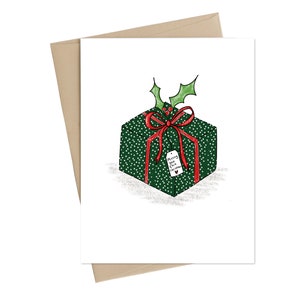 Tu me manques ce Noël // carte cadeau