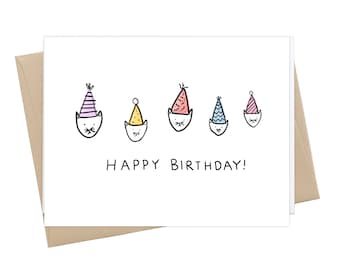 Birthday cats // Funny cat card