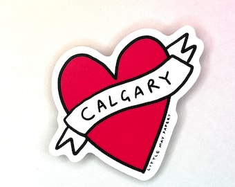 Calgary Vinyl Sticker //YYC// Vinyl Sticker