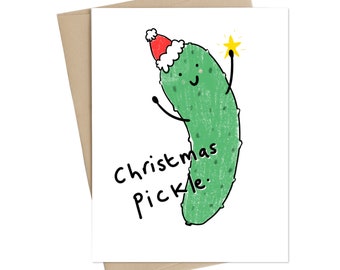 Christmas Pickle // Pickle Card