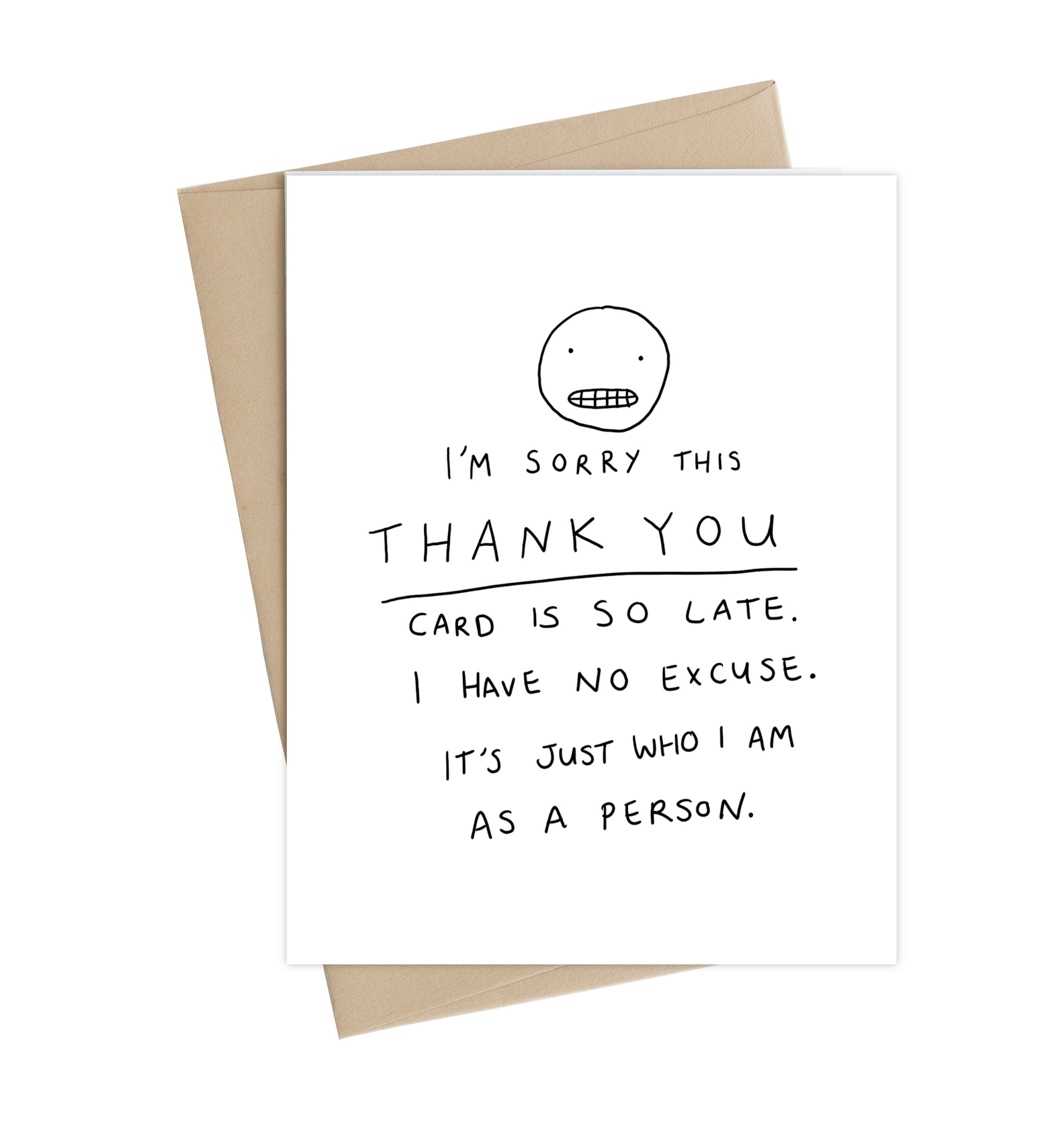 Funny Thank You Card