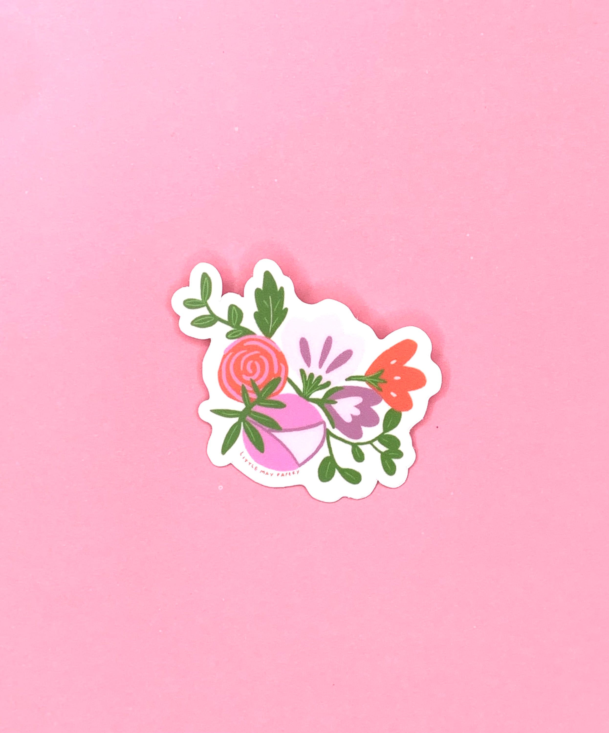 Floavour Poster Sticker Floral Vinyl Sticker - Etsy
