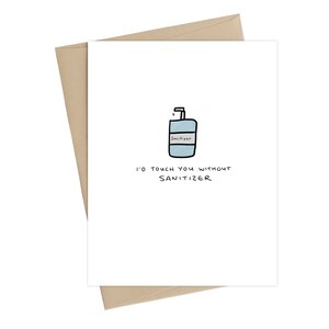 Carte désinfectant drôle // Carte drôle