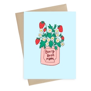 Berry Best Mom // Mothers Day Card