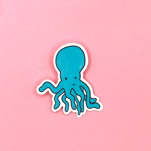 Oktopus Vinyl Aufkleber / Niedliche Aufkleber / Oktopus Sticker