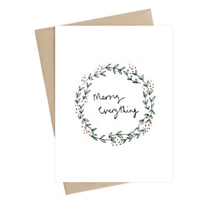 Merry Everything // Christmas Card