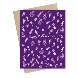 Carte de fête des mères//mères jour fleurs//jolie carte de fête des mères