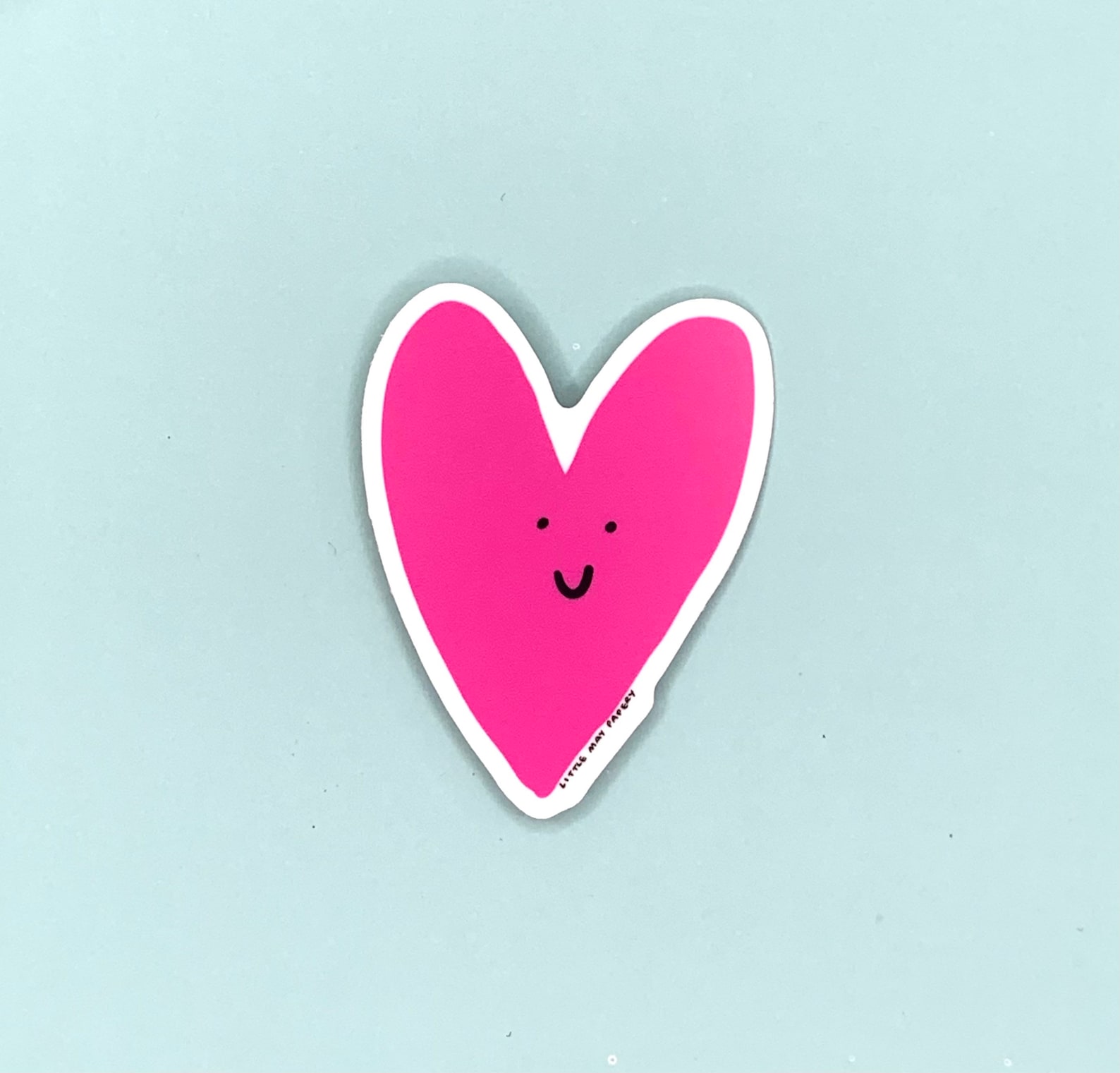 Heart Sign Sticker Heart Sticker // Heart Vinyl Sticker - Etsy