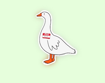 Silly Goose Sticker