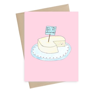 Brie ma Saint-Valentin//Carte Saint-Valentin//Saint-Valentin drôle