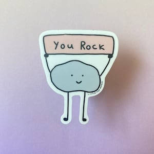You Rock autocollant vinyle // autocollant mignon // vous autocollant rock