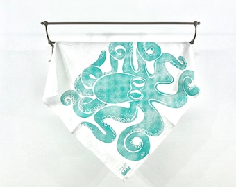 Octopus Tea Towel / Flour Sack Towel