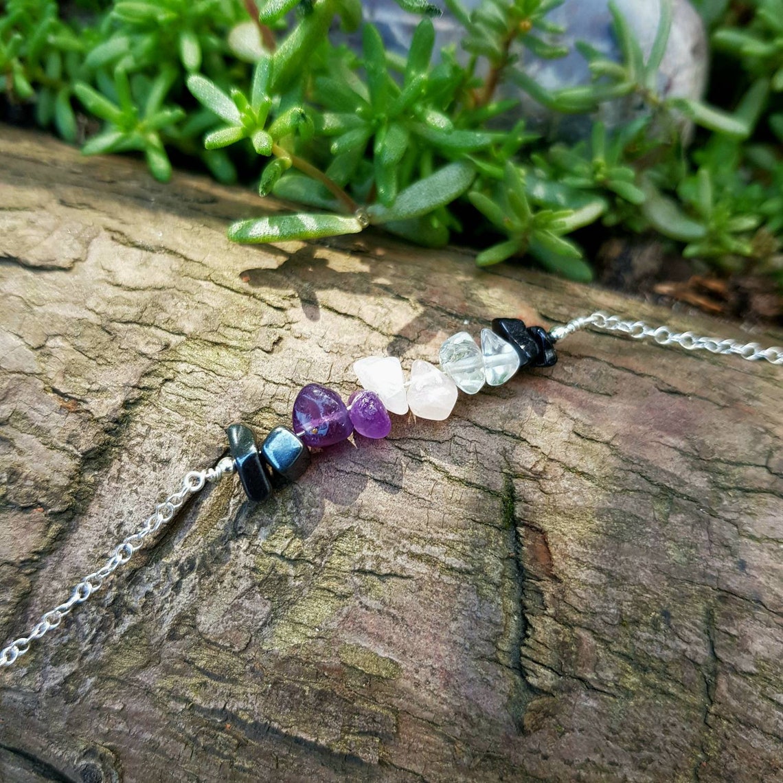 protection crystal pendant