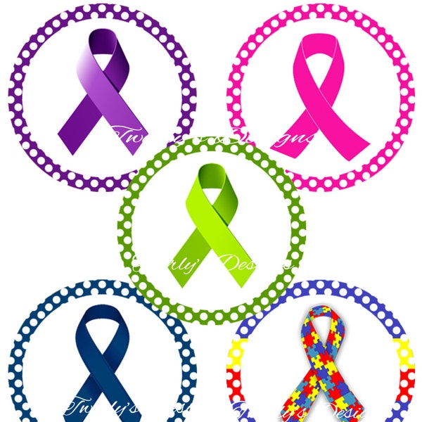 Ribbon Bottle Cap Etsy