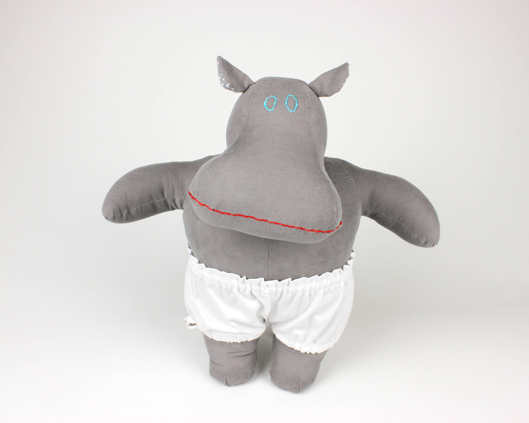 grosse peluche hippopotame