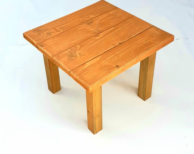 Low Decking Patio Table or Rustic Garden Seat