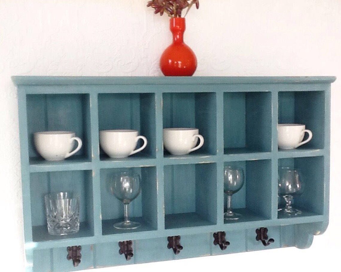 Pigeon Hole Wall Large Shelf Kichen CD Unit Etsy
