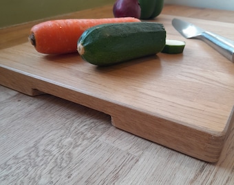 Food Chopping Board - Recycled Oak - Water Resistant Surface