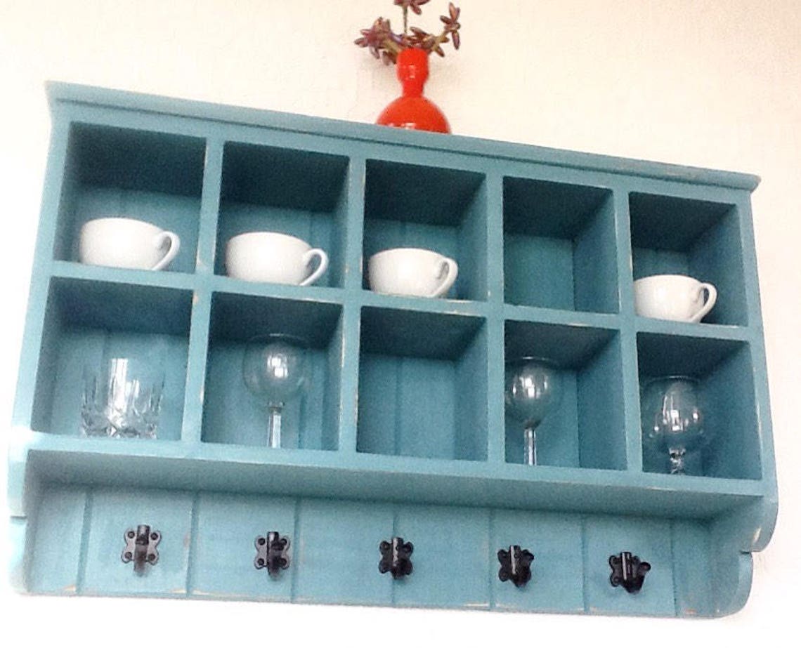 Pigeon Hole Wall Large Shelf Kichen CD Unit Etsy