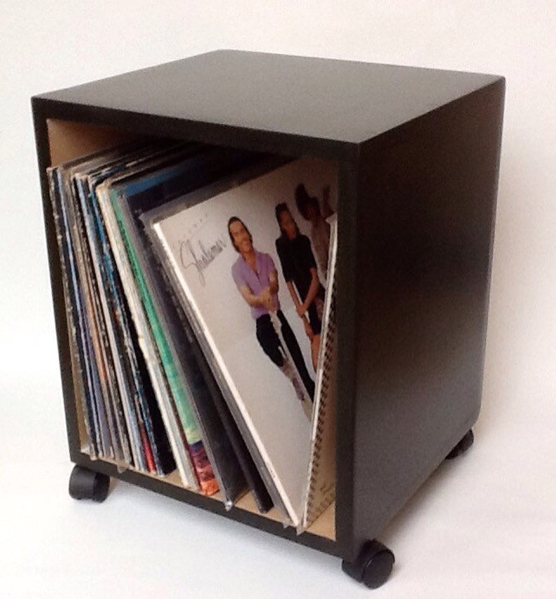 Box Dj Coffee Table For Vinyl Record Storage Image 0