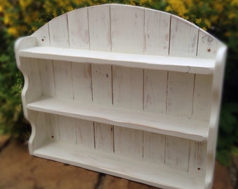 Country Arched Shelf Unit Recycled Shabby Chic