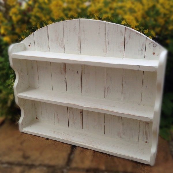Country Arched Shelf Unit Recycled Shabby Chic