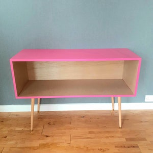 Aria Pink Record Cabinet Contemporary Hifi Media Storage Large - Etsy UK