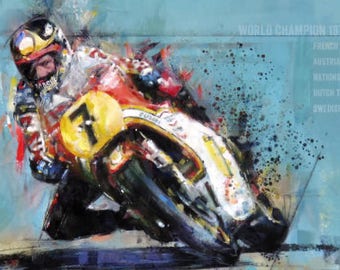 RG 500 ~ The Sheene Machine: Limited Edition Print