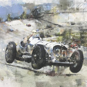 Napier Railton - John Cobb at Brooklands