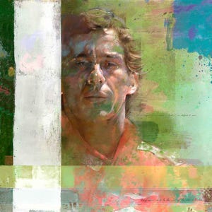 Ayrton Senna da Silva: Limited edition print.