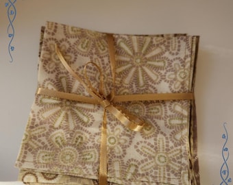 Cotton Beverage Napkins | Set of 8 Reusable Napkins