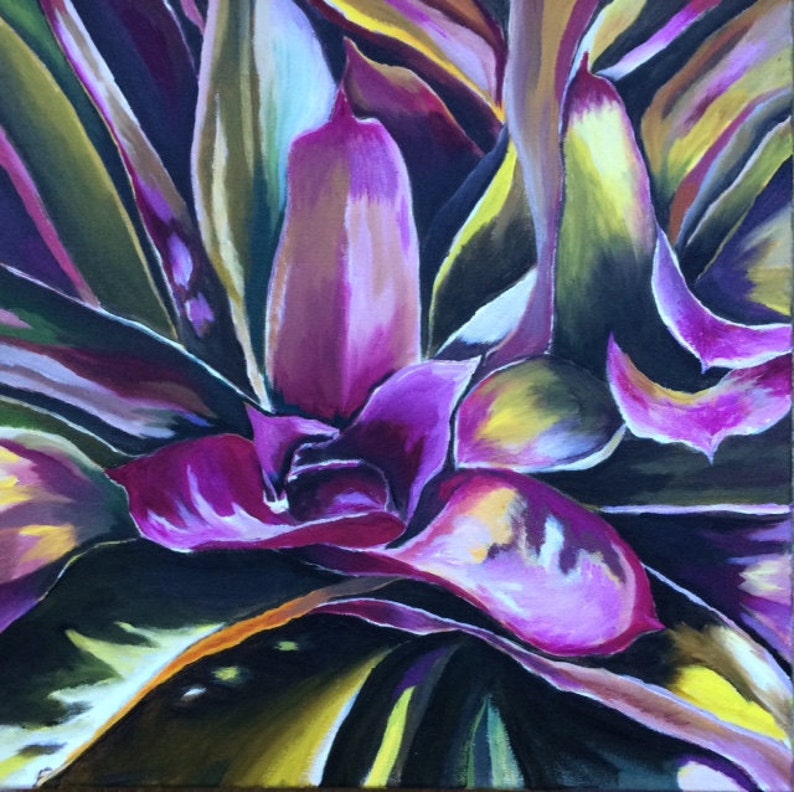 Wall Art Home Decor Original Painting Contemporary Acrylic Etsy