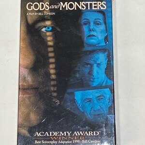 Gods and Monsters - New Sealed VHS Tape - Vintage VCR Tape - Cult Classic Movie