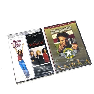 Good Morning Vietnam - Working Girl & Norma Rae - New DVD Lot of 2 Sealed Movies - Cult Classic Films - Excellent Condition