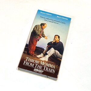 Throw Momma From the Train - Vintage VHS Tape - Rare Collectible, Nostalgic Retro Film - Cult Classic Movie - Pre-owned - Good Condition
