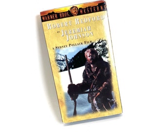 Jeremiah Johnson VHS - Wilderness Adventure Drama - Pre-owned Video Cassette - Very Good Condition