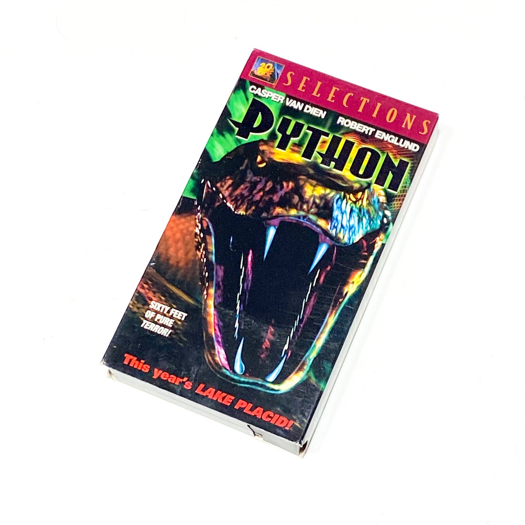 Python VHS Classic Movie Pre-owned Video Cassette Tape Very Good ...