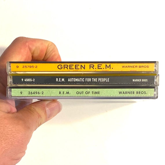 R.E.M. Cds - Green, Out of Time & Automatic for the People Pre