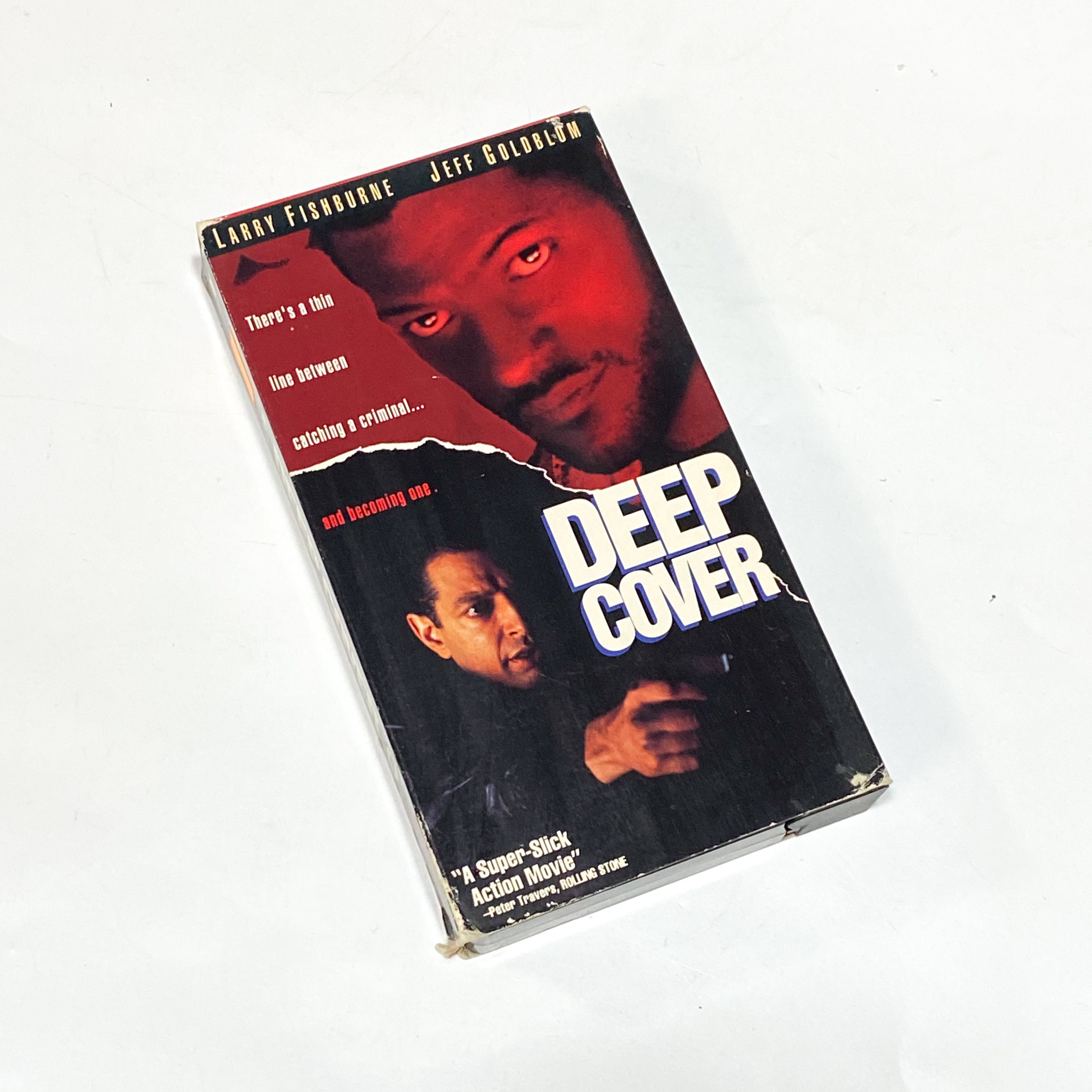 Deep Cover - VHS Movie - VCR Video Tape - Cult Classic Film