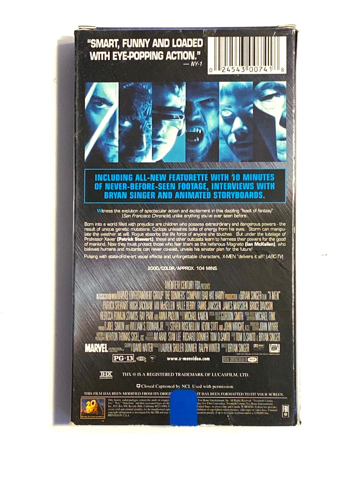X Men VHS Movie Film Pre-owned Video Cassette Very Good - Etsy