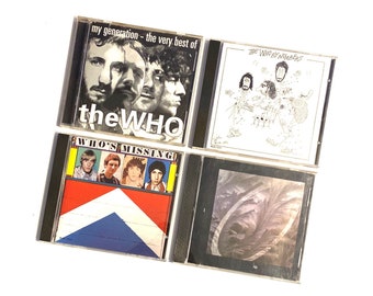 The Who CD Collection: My Generation, By Numbers - Pre-owned Lot